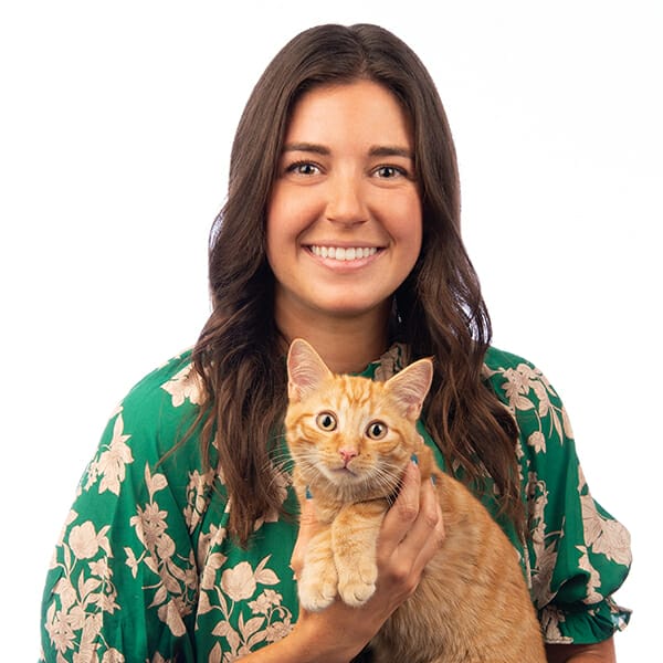 Dr. Rachel Grabar with pet