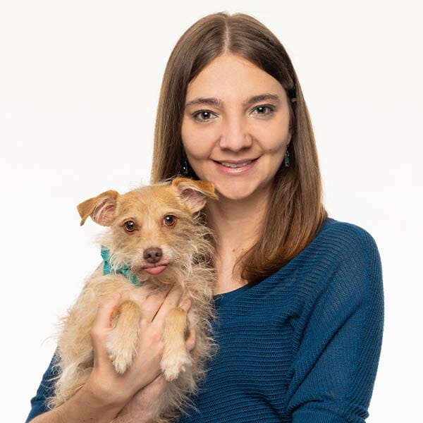 Dr. Kathryn A. Konieska with pet
