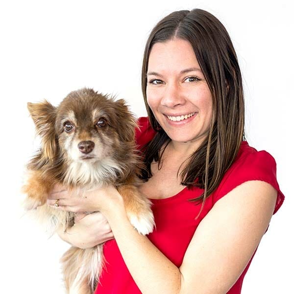 Dr. Amy Oberstadt with pet