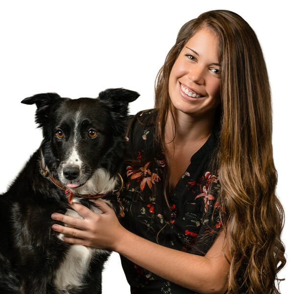 Dr. Bethany Massey with pet