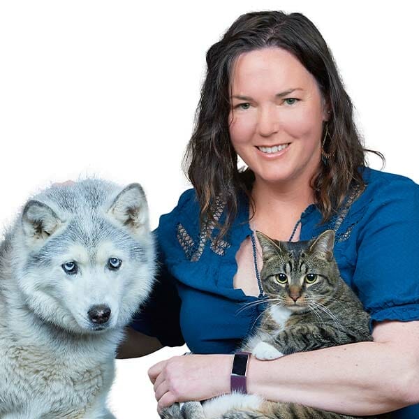 Dr. Sheryl Kepping with pet