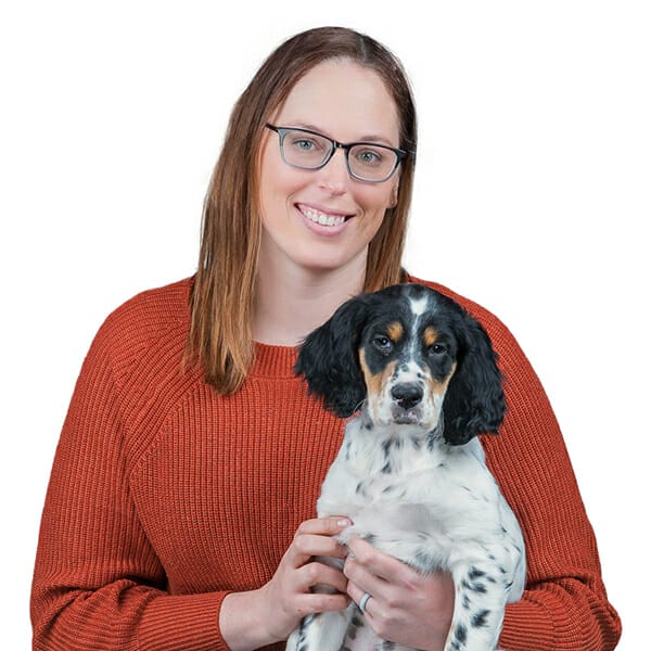 Dr. Lorna Culver with pet