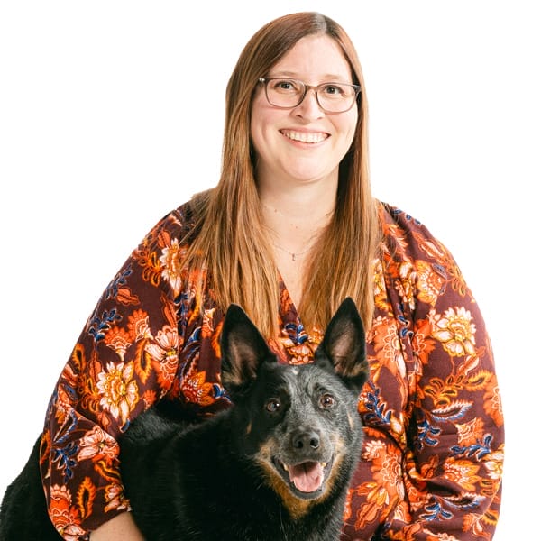 Dr. Trista Crotti and pet