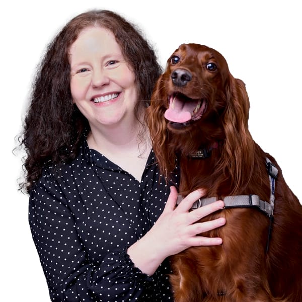 Dr. Arianne Baker with pet