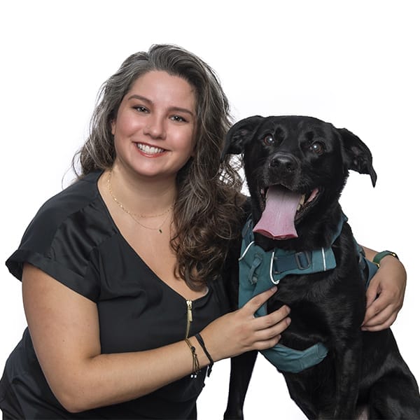 Dr. Katie Ban with pet