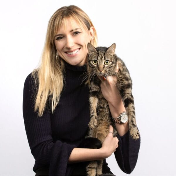 Dr. Jenna Collins with pet