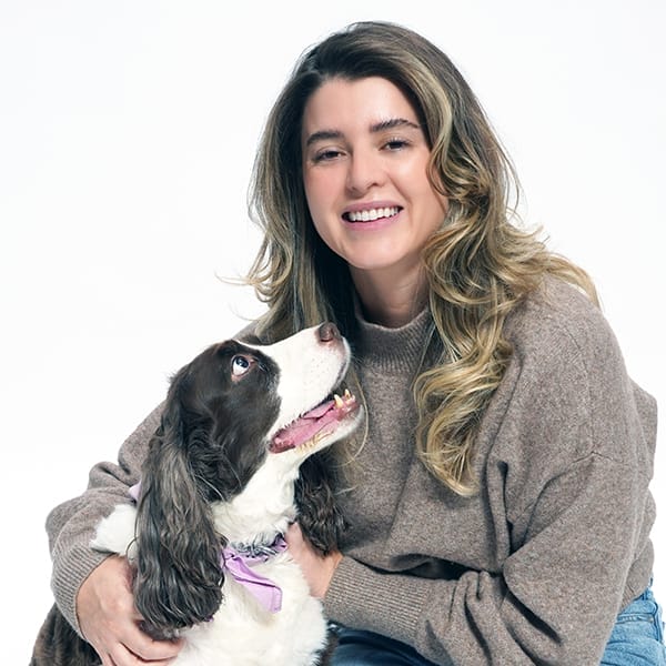 Dr. Melissa Jones with pet