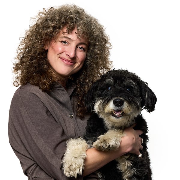 Dr. Jocelyn Wichtel with pet