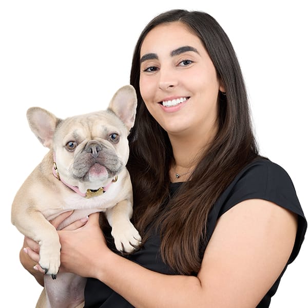 Dr. Gabriella Herrejon with pet