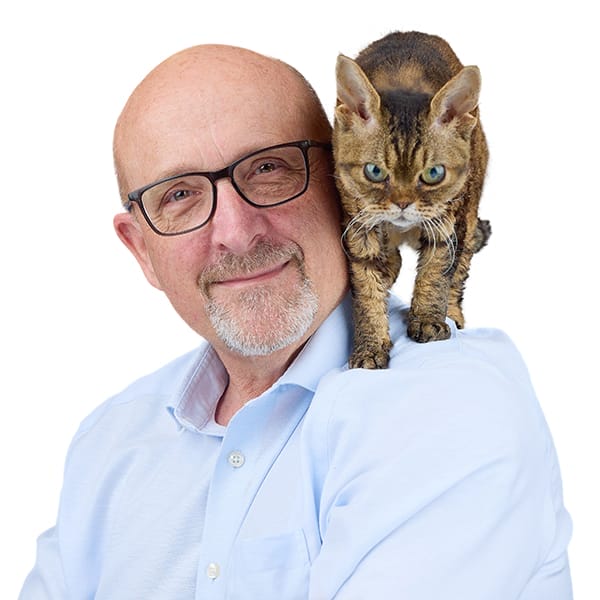 Dr. Thomas Graves with pet