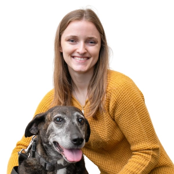 Dr. Isabella Panetta with pet