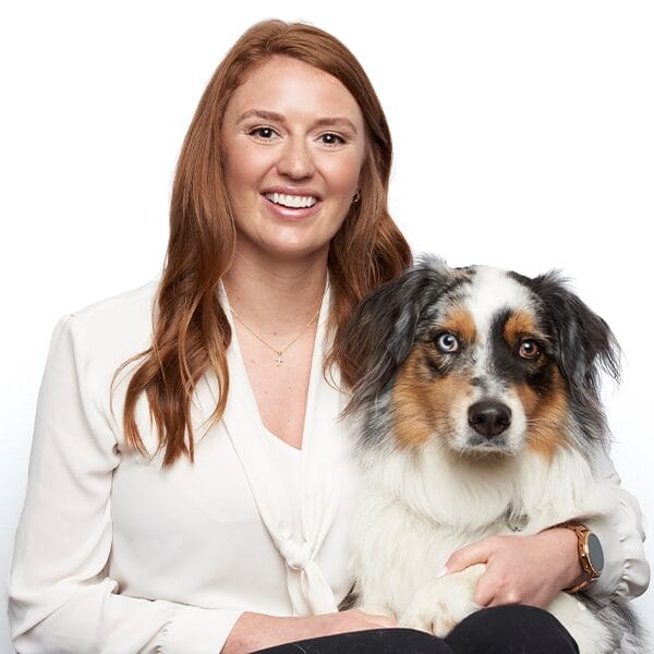 Dr. Beth Favaloro with pet